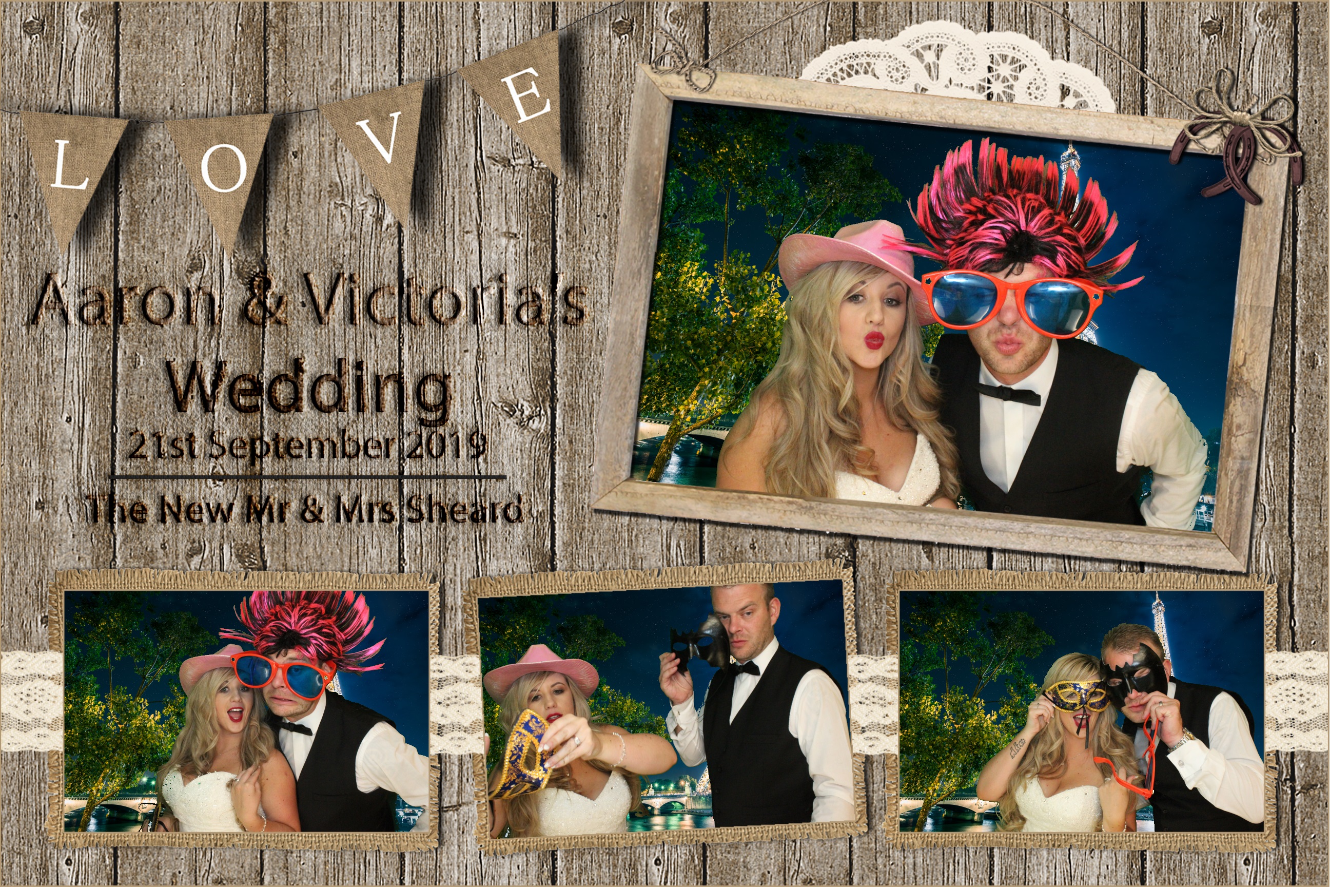 Aaron & Victoria's Wedding  | View more photos from the event at images.mobile-photo-booth.com/u/MobilePhotoBoothUK/Aaron-Victorias-Wedding